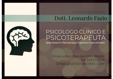 Studio di Psicoterapia - Dott. Leonardo Fazio