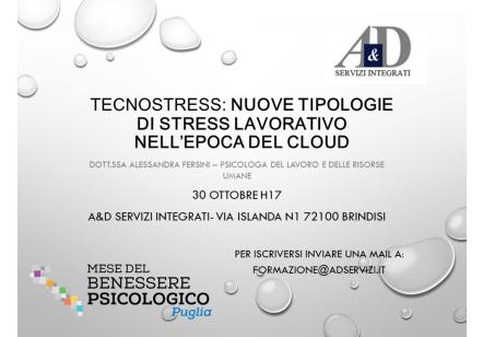TECNOSTRESS: nuove tipologie di stress lavorativo nell’epoca del cloud