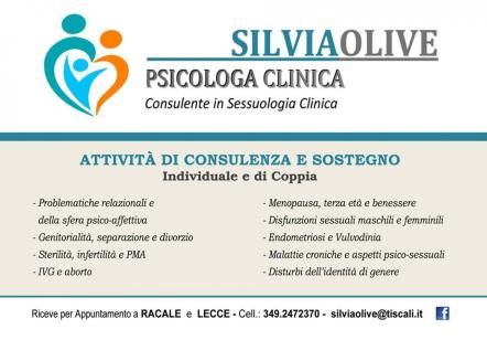STUDIO DI PSICOLOGIA E SESSUOLOGIA CLINICA - Dott. Silvia OLIVE